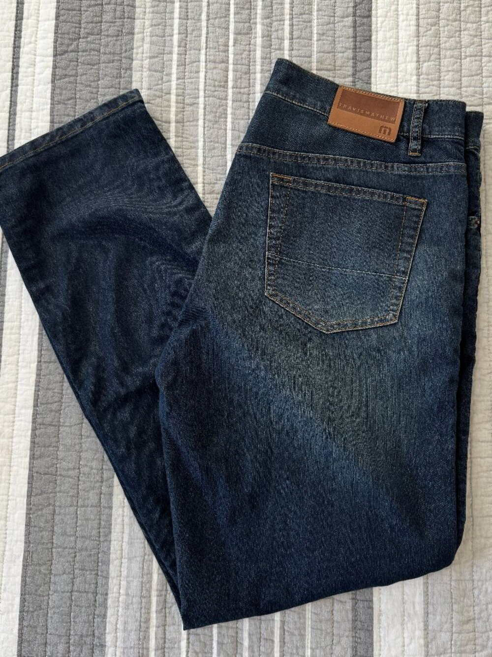 TravisMathew Men's Legacy Featherweight Modern Fit Jeans